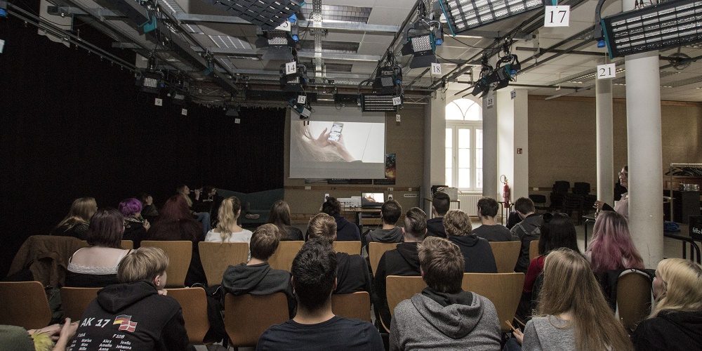 Abschlusspräsentation im OK-Studio