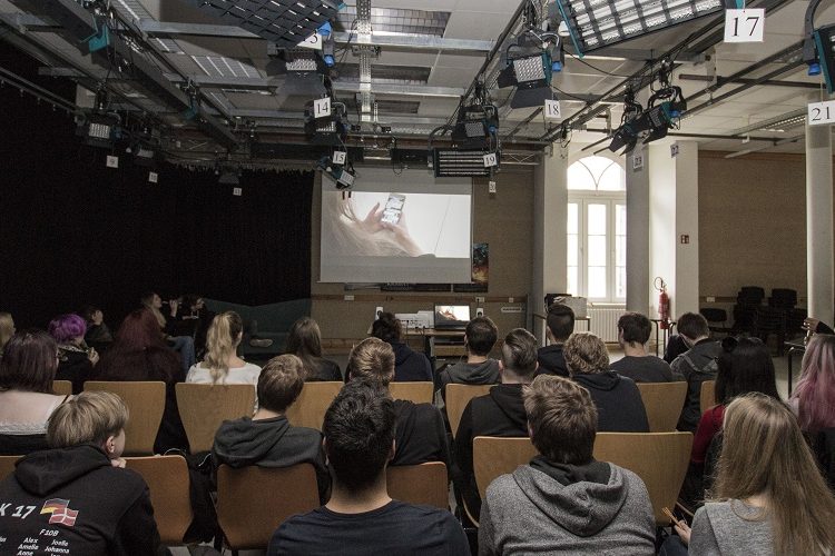 Abschlusspräsentation im OK-Studio