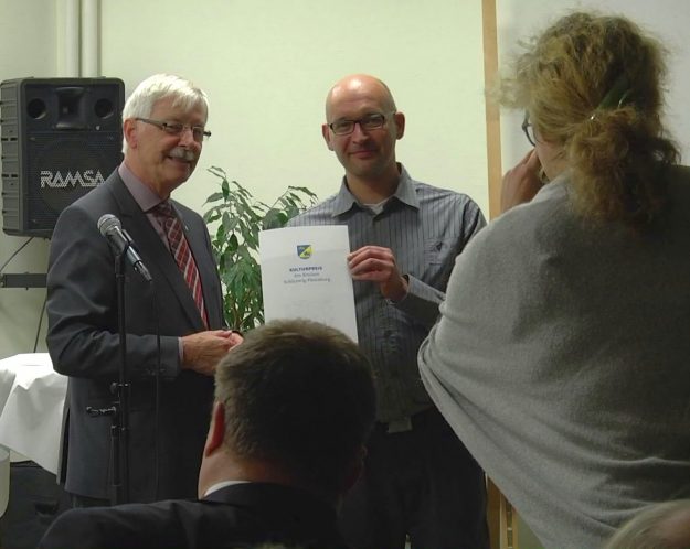 Kulturpreis SL-FL an Tim Riediger