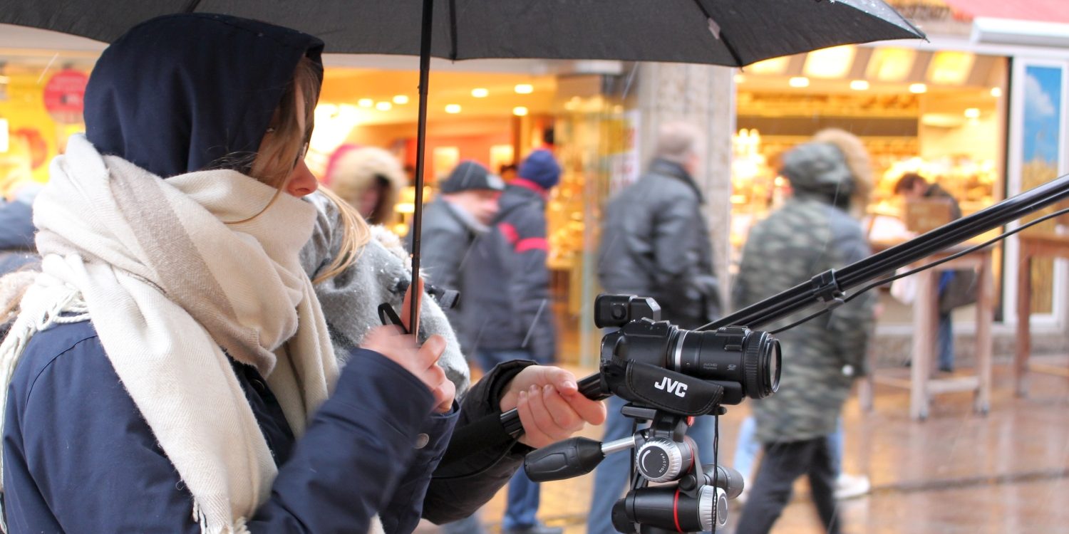 dreh_jan18 Dreh in der Stadt