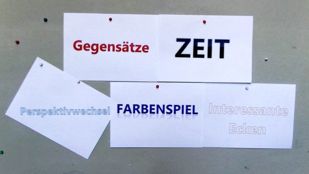 Themenauswahl Kurzfilmwerkstatt