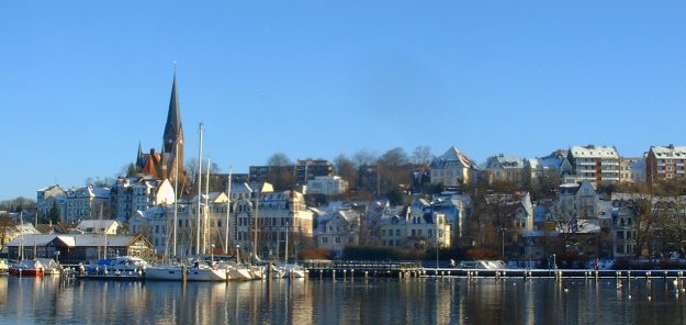 Hafen Flensburg Winter