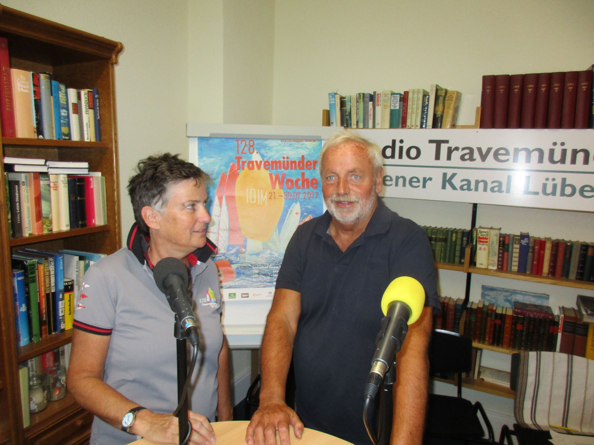 Frauke Klatt beim Travemünder Journal