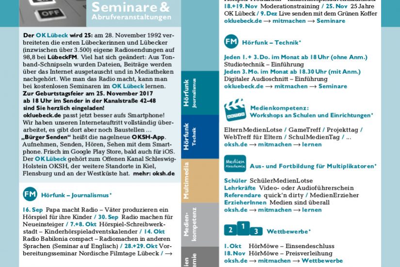 Seminarprogramm OKL 2/17