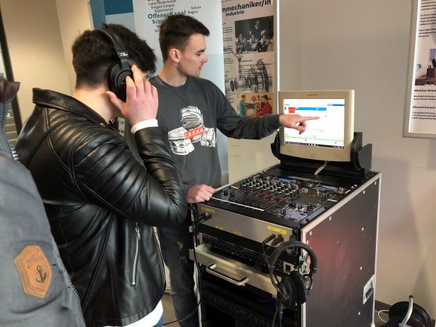 Tag der Offenen Tür im RBZ Technik, Fachbereich Medientechnik