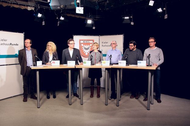 Kieler RathausRunde am 13.3.2018