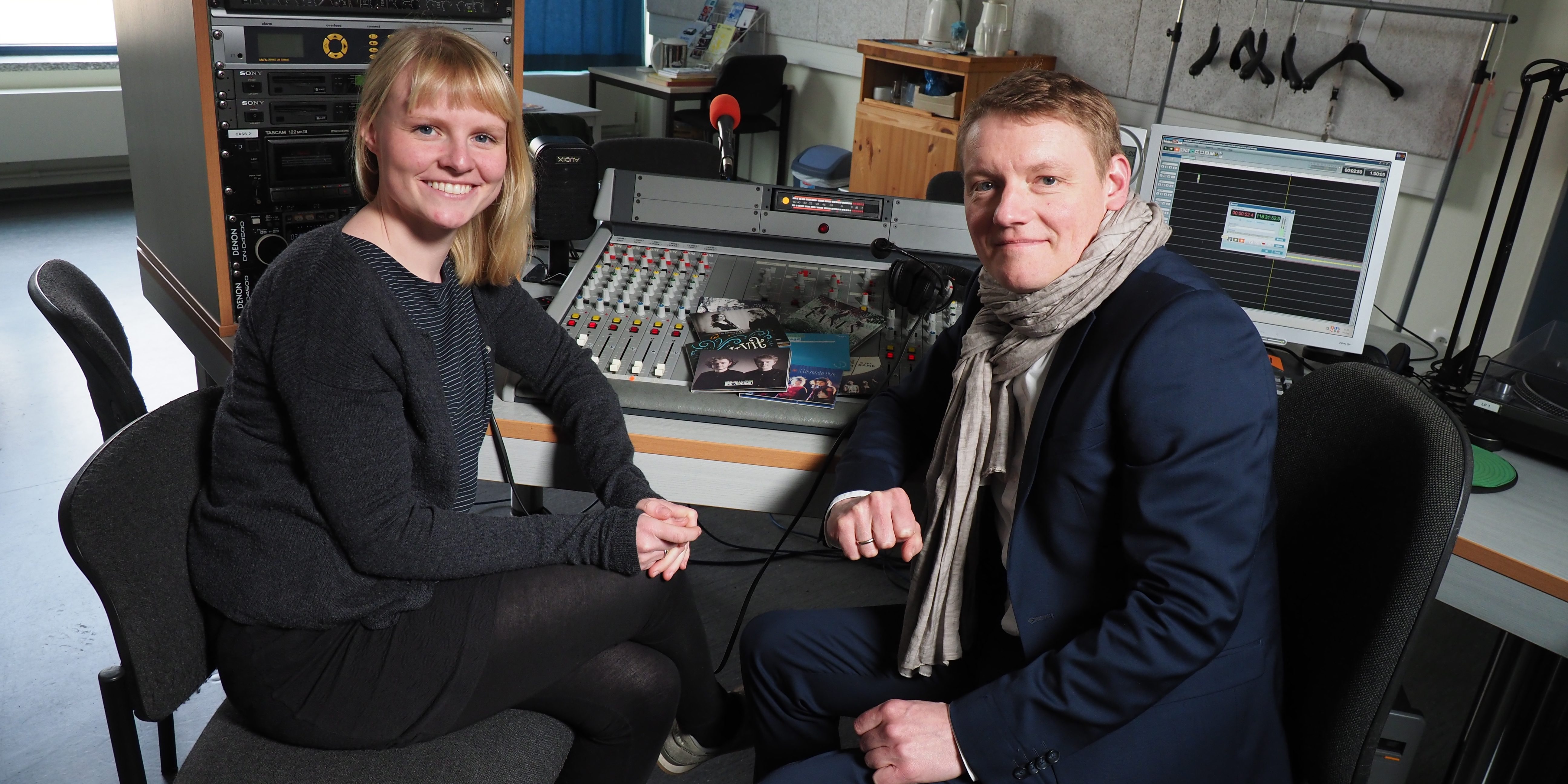 Elsiabeth Kose und Harald Haugaard im OK Studio Husum