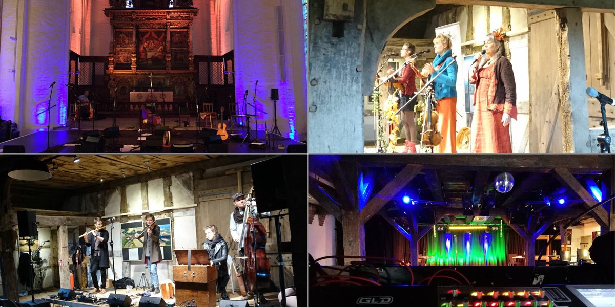 EIne kleine Bilderauswahl unserer Aufzeichnungen bei der folkBALTICA 2018