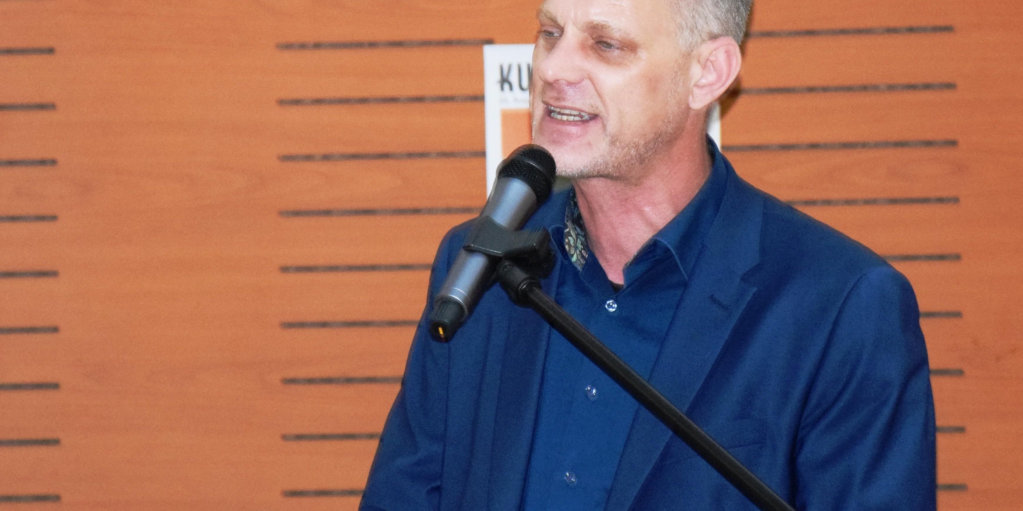 Björn Högsdal war Gastredner bei der Kunstgriff Ouvertüre