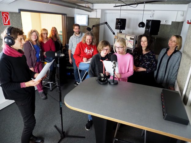 Die Teilnehmer der OK Hörspiel Werkstatt
