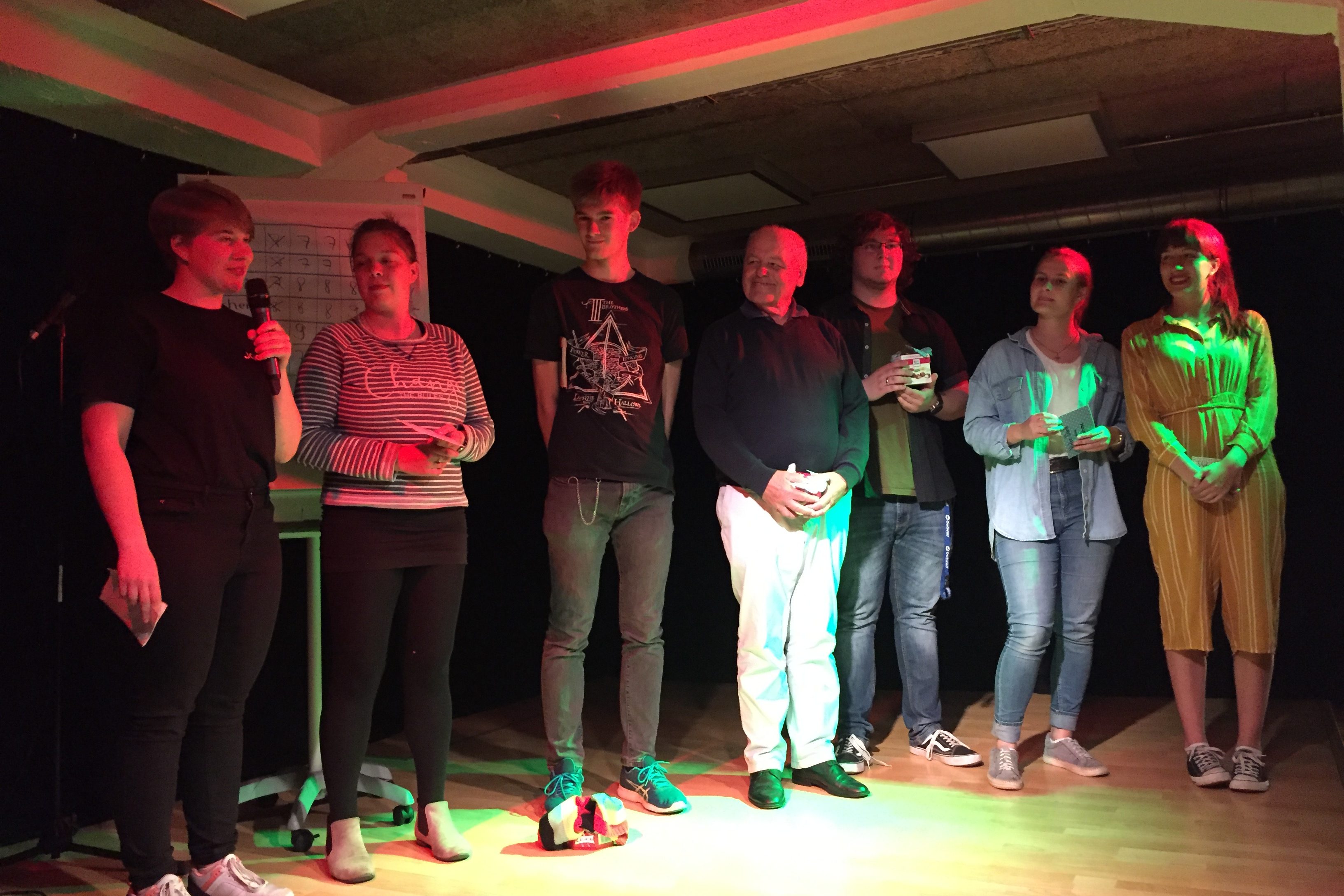 Jooke und Poetry-Slam Teilnehmer