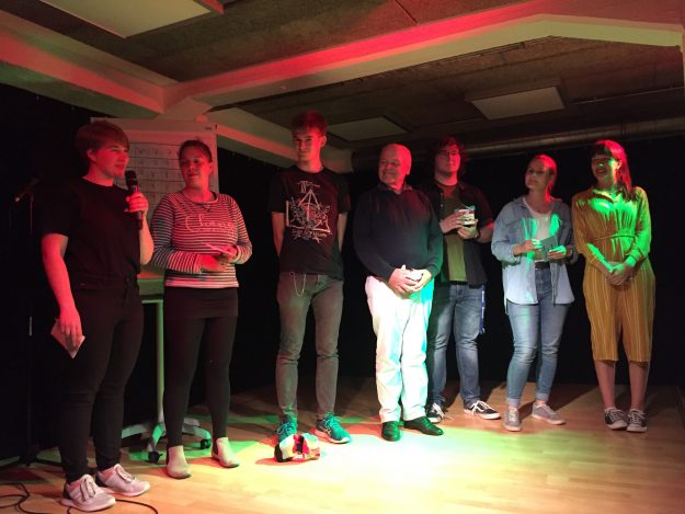 Jooke und Poetry-Slam Teilnehmer