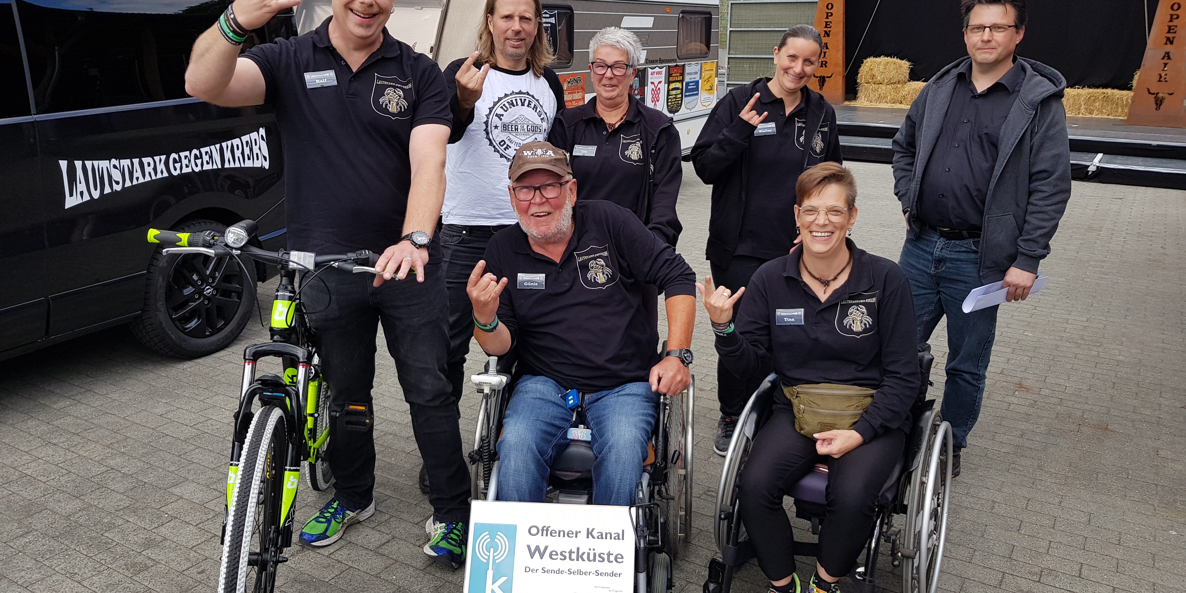 Spendentour LAUTSTARK gegen KREBS