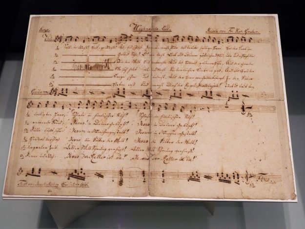 Stille Nacht HAndschrift