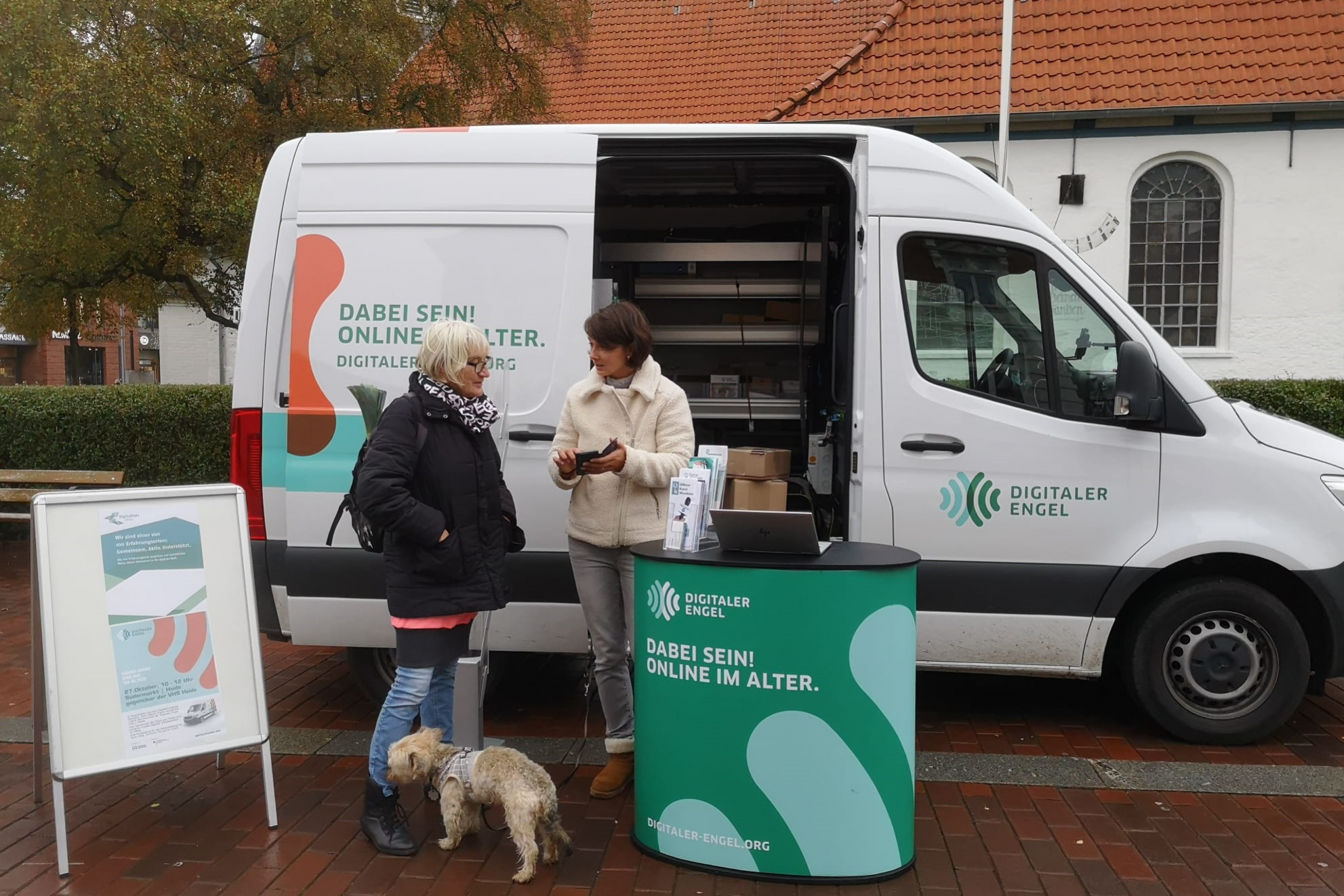 Digitaler Engel in Heide Digitaler Engel in Heide