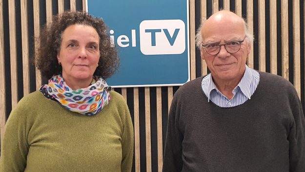 SH-erinnert_Mirjam Gläser und Dr. Gerhard Ulrich. Foto OKSH SH erinnert