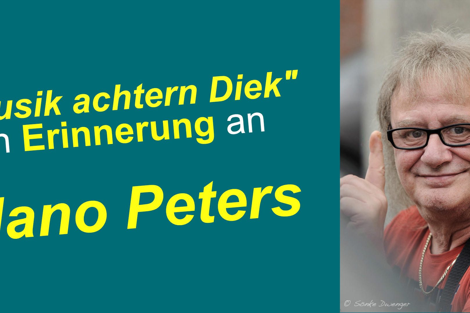 Musik achtern Diek Mano Peters Foto Sönke Dwenger Musik achtern Diek Mano Peters Foto Sönke Dwenger