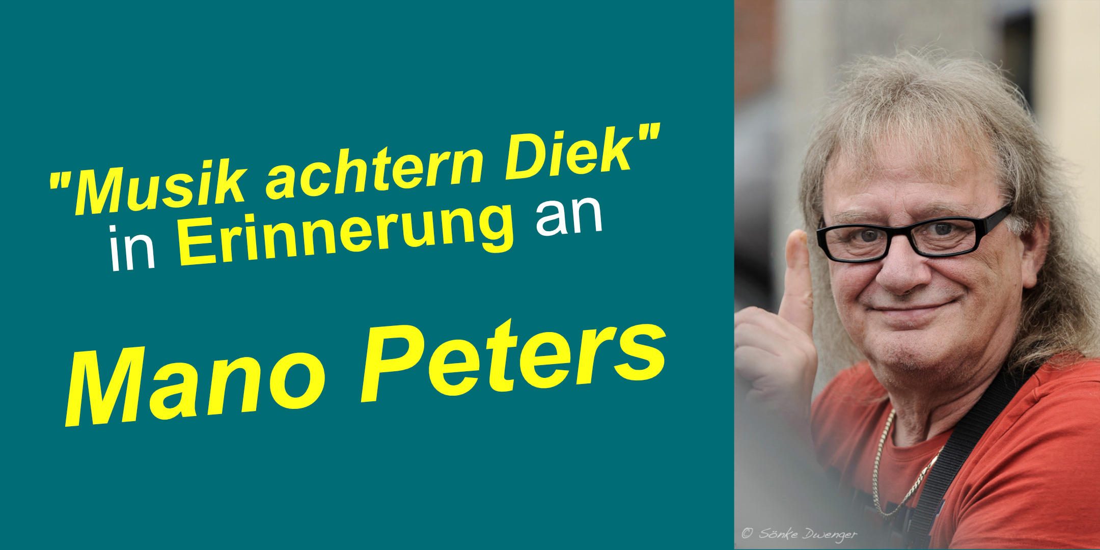 Musik achtern Diek Mano Peters Foto Sönke Dwenger Musik achtern Diek Mano Peters Foto Sönke Dwenger