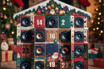 Adventszeit im OKWK Das Foto zeigt ein KI generiertes Bild eines Adventskalenders.