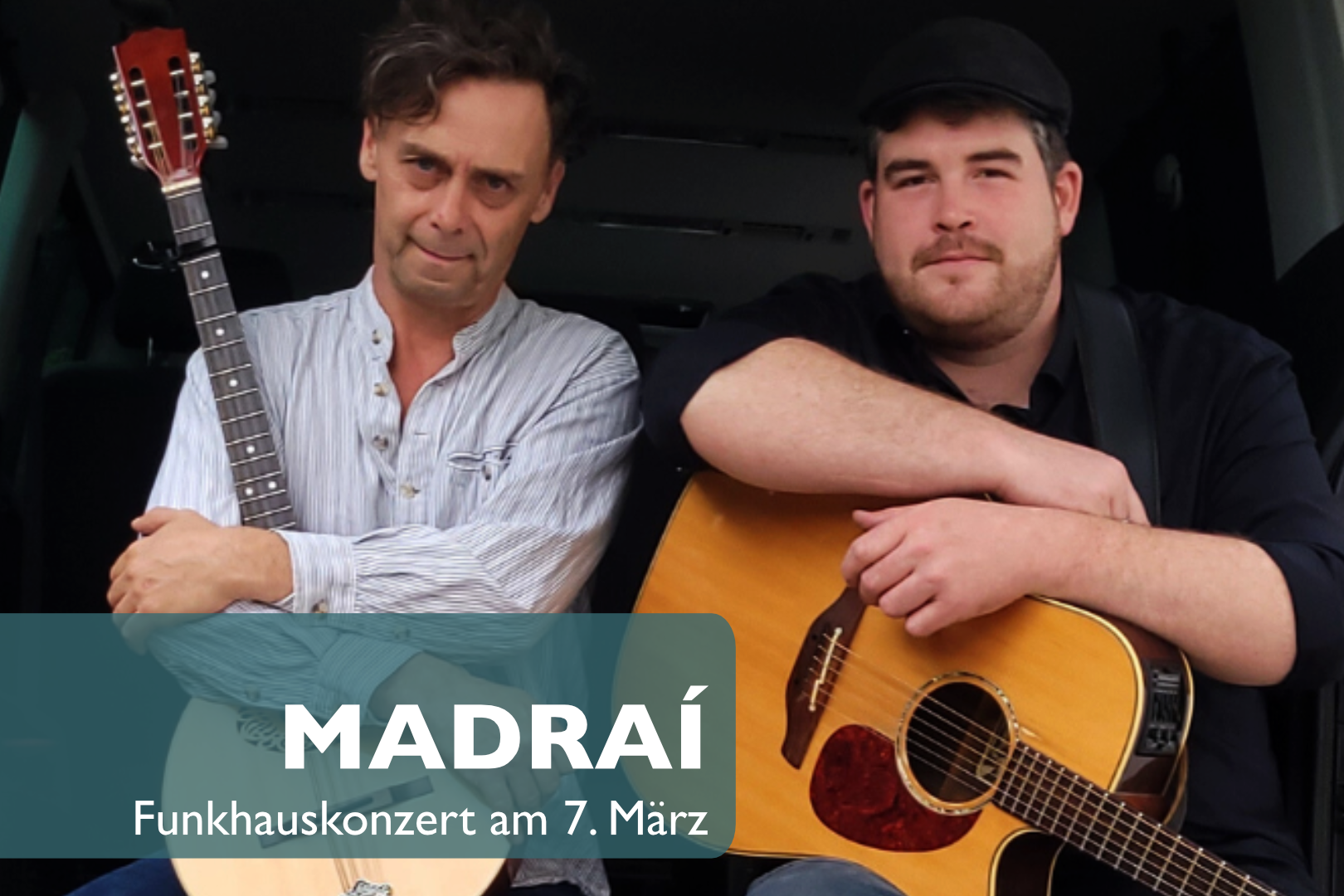 Funkhauskonzert Madraí 7. März Heide WestküsteFM