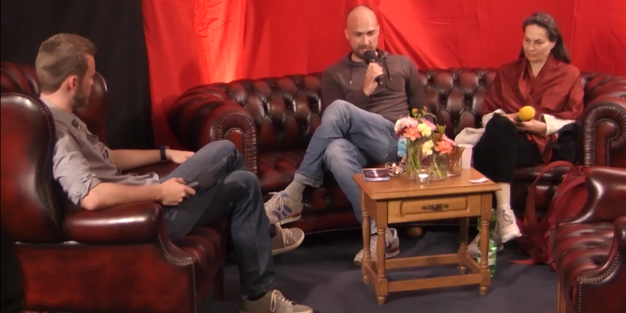 Filmkultur Lounge Interview mit Malte Blockhaus, Alexandra Pohlmeier