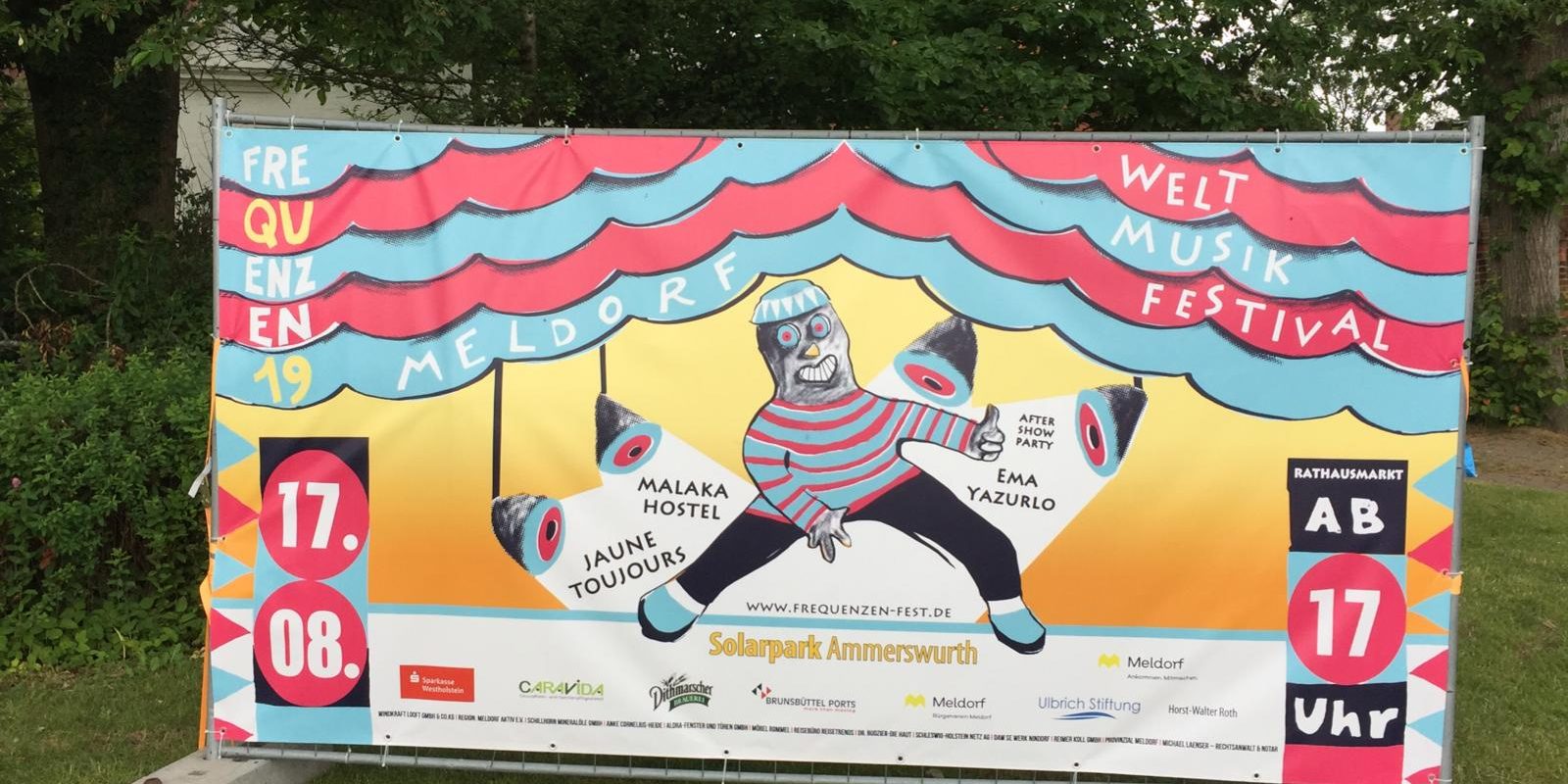 Frequenzen-Festival Banner