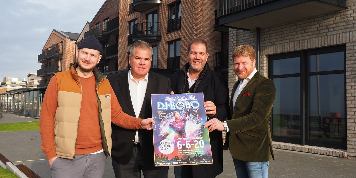 DJ Bobo kommt zu „Legends at the Sea“ nach Büsum