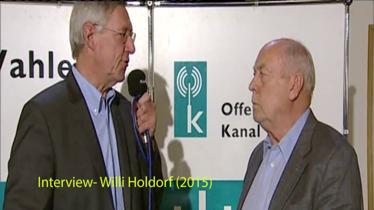 In Memoriam Willi Holdorf Offener Kanal SchleswigHolstein