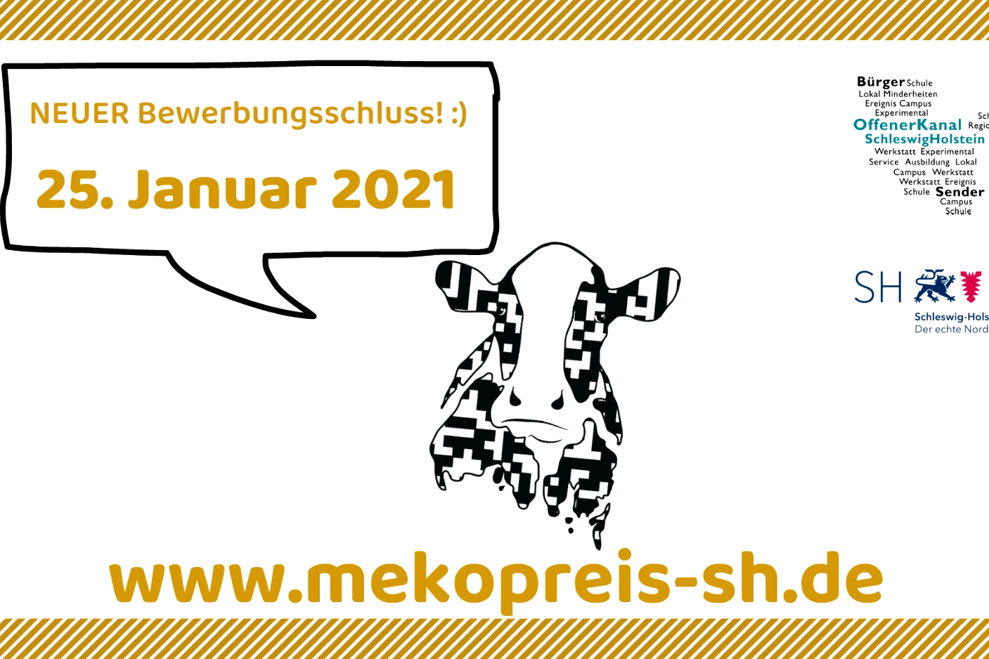 Verlängerung Bewerbungsfrist MekoPreis SH 2021