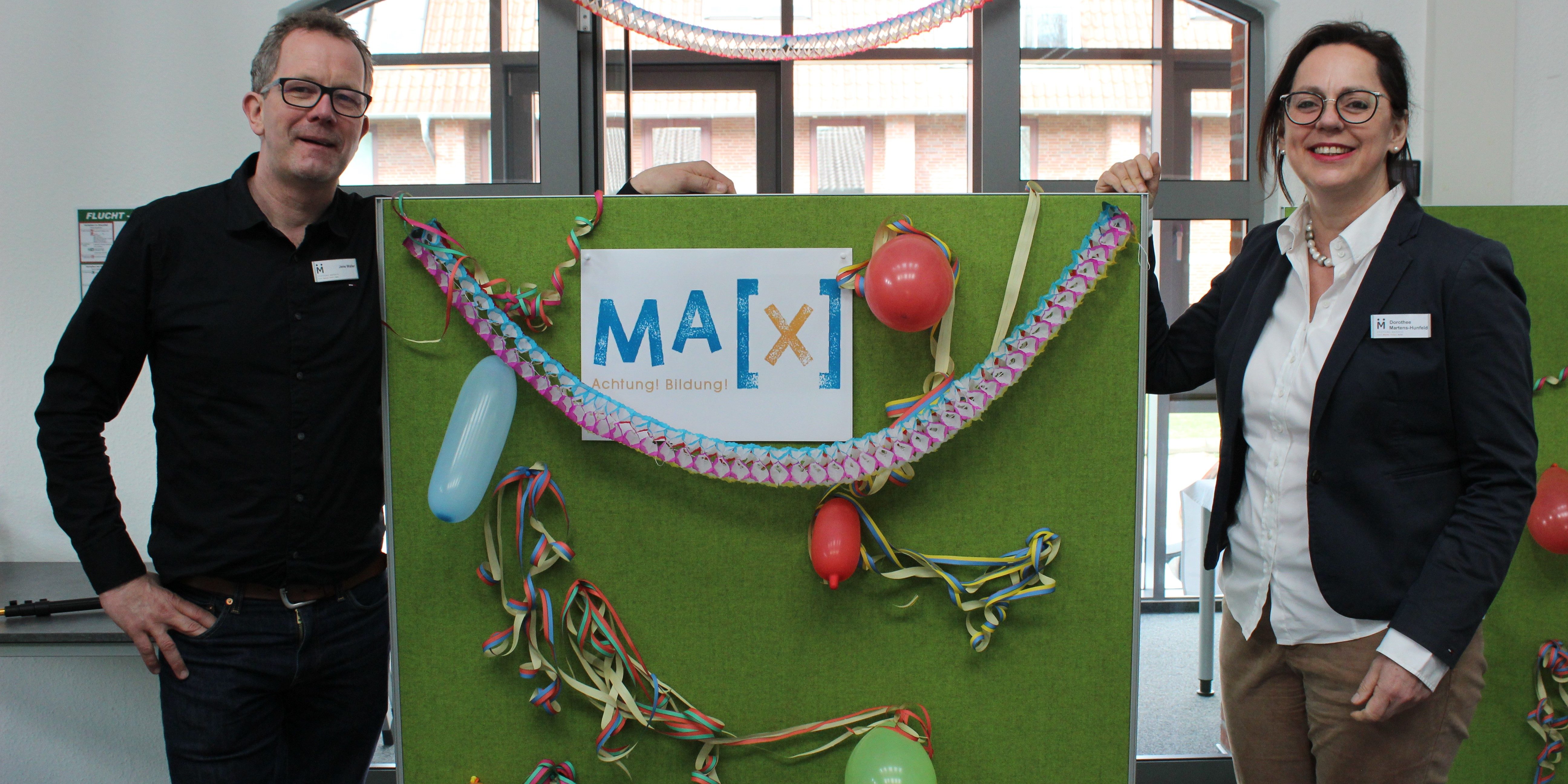 Exzellenzpreis für Max_Jens Waller und Dorothee Martens-Hunfeld